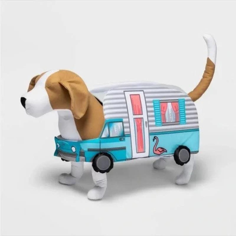 HYDE & EEK Boutique Pet Halloween Costume Retro Camper Trailer